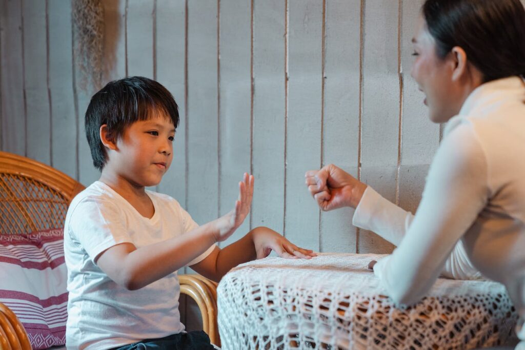 Rock, Paper, Scissors kids