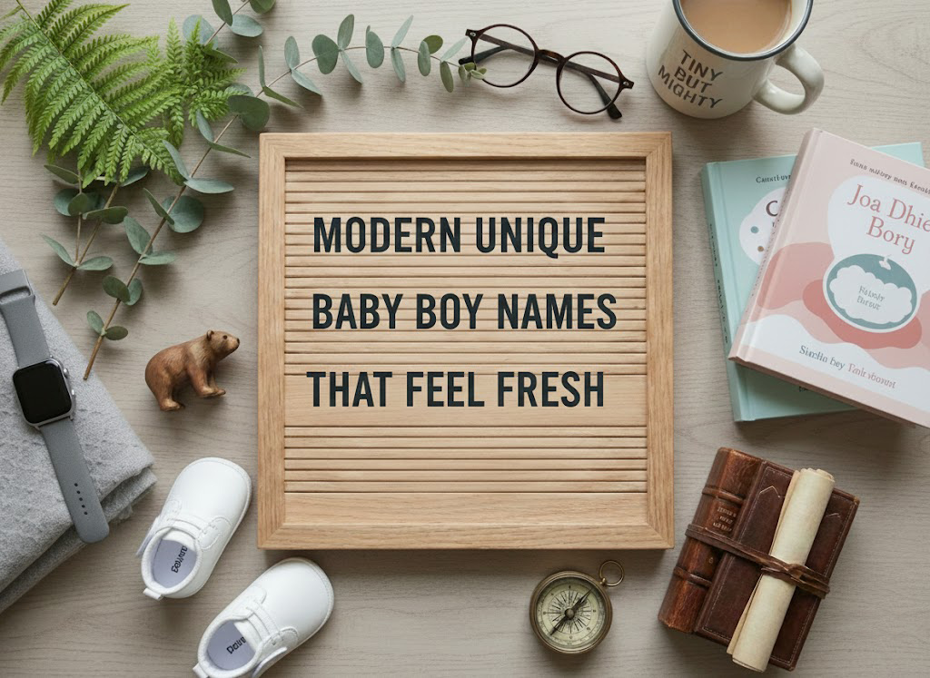 Modern Unique Baby Boy Names That Feel Fresh